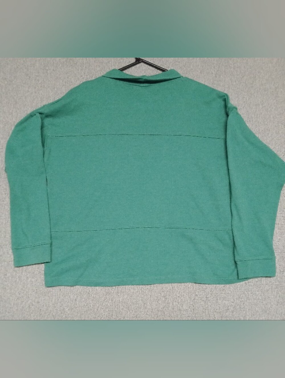 croft & barrow Green Crewneck Sweatshirt